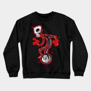 Cyclops on a unicycle Crewneck Sweatshirt